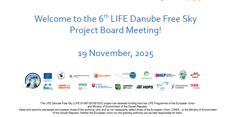 SIXTH LIFE DANUBE FREE SKY PROJECT PARTNERS MEETING: PROGRESS AND FUTURE PLANS
